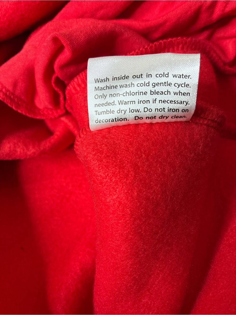 Red Graphic Crewneck Hoodie - Always Chase Your Dreams - Picture 4 of 9